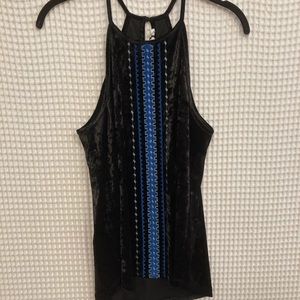 Black Velvet Top (NWT)